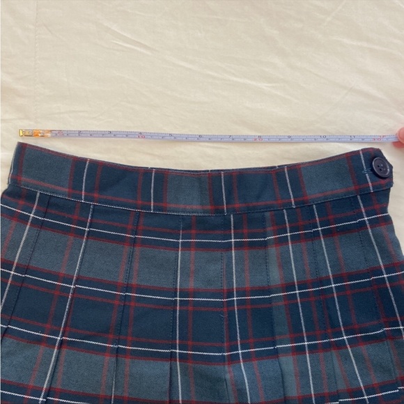 American Apparel Gabardine Plaid Tennis Skirt - Picture 6 of 13